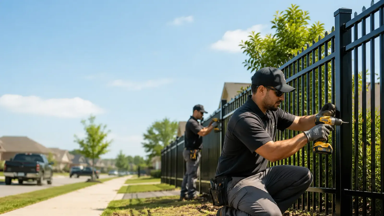 Metal Fence Installation in Furman, SC